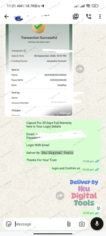 WhatsApp delivery screenshot 4